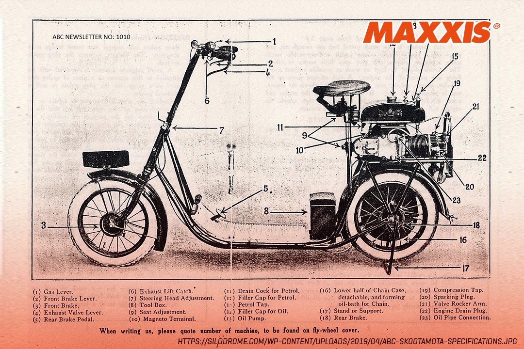 Terungkap! ABC Skootamota Merupakan Motor Matic Pertama di Dunia